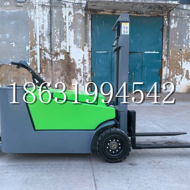 磴口县小型电动叉车1吨2吨步行站驾式电瓶堆高充电装卸车液压升降车铲车